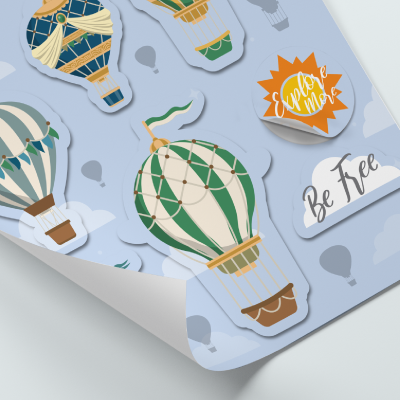 Multiple Design Sticker Sheets