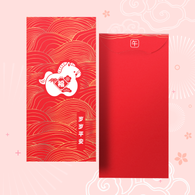 custom printing services for Economy CNY Money Packets