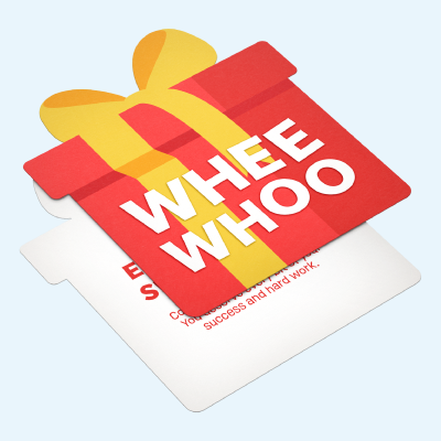 Die Cut Greeting Cards