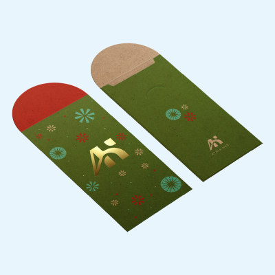 Customized Kraft Money Packets