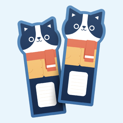 Die Cut Bookmarks