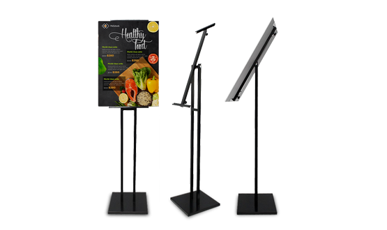 Affordable Adjustable Poster Stand Singapore | Gogoprint