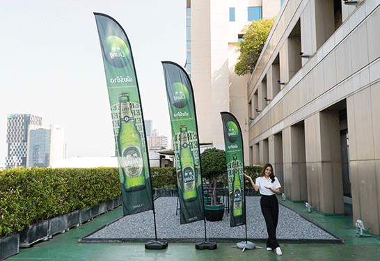 custom printing services for beach flags