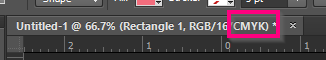 File name tab showing CMYK. File name tab showing CMYK.